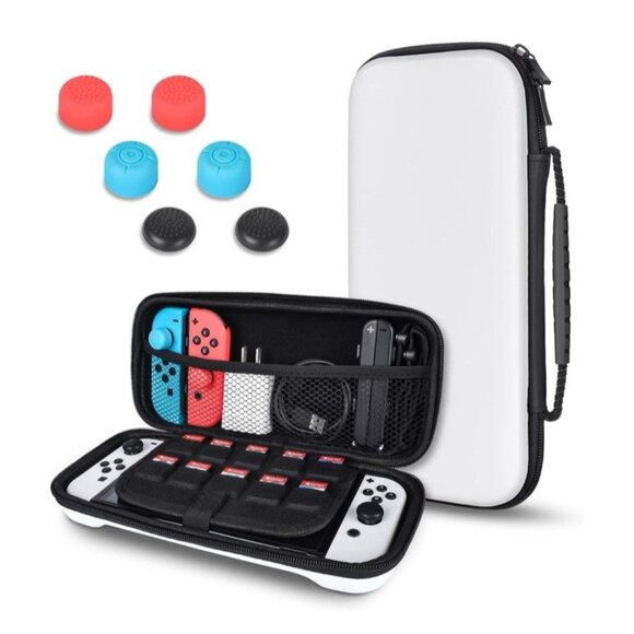 Carrying Case Compatible with Switch/Switch OLED Model Shockproof Hard Shell NEW - Picture 1 of 5